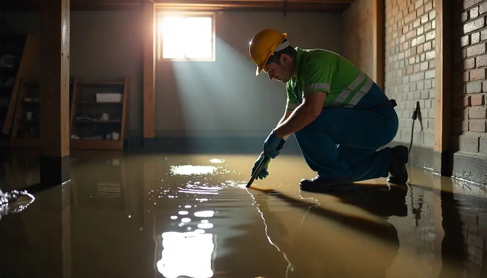 Professional water damage restoration services in Converse, IN